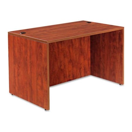 Alera Alera Desk Shell with Straight Front - 47-1/4 x 29-1/2 x 29-1/2 - Med Cherry - Valencia Series ALEVA214830MC